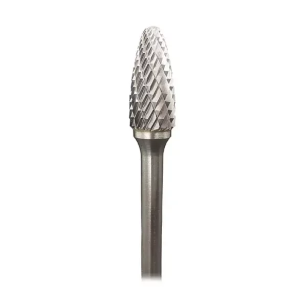 Bulldog TC-Ball Nosed Tree Bur, 3mm dia, 6mm cut length, 3mm Shank